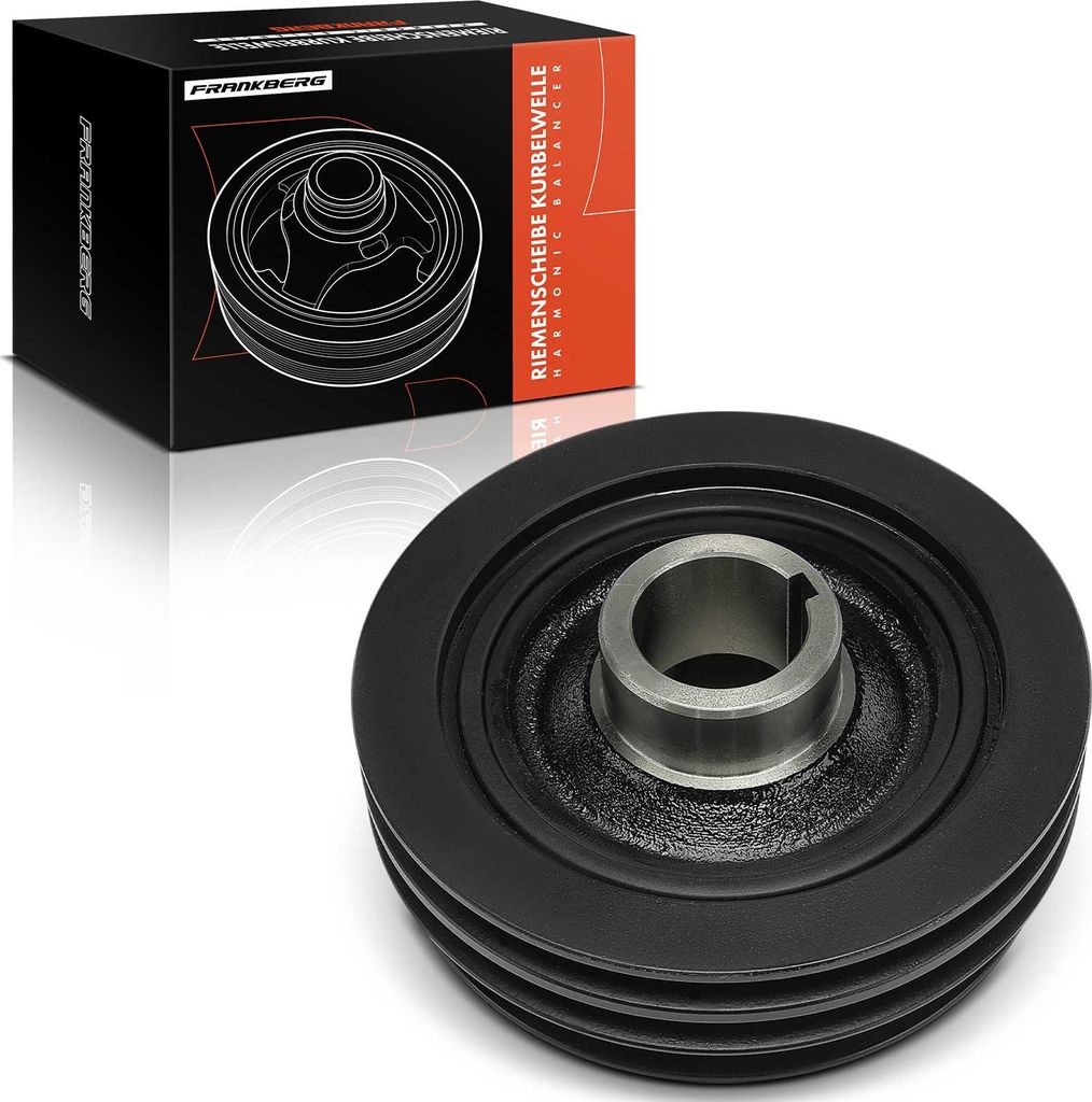 Frankberg 1x Riemenscheibe Kurbelwelle für Mitsubishi Pajero II V2W V3W V4W V5W