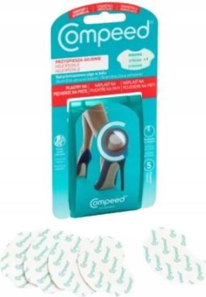 Cerotti per vesciche Compeed per il tallone, 5 pezzi - 6