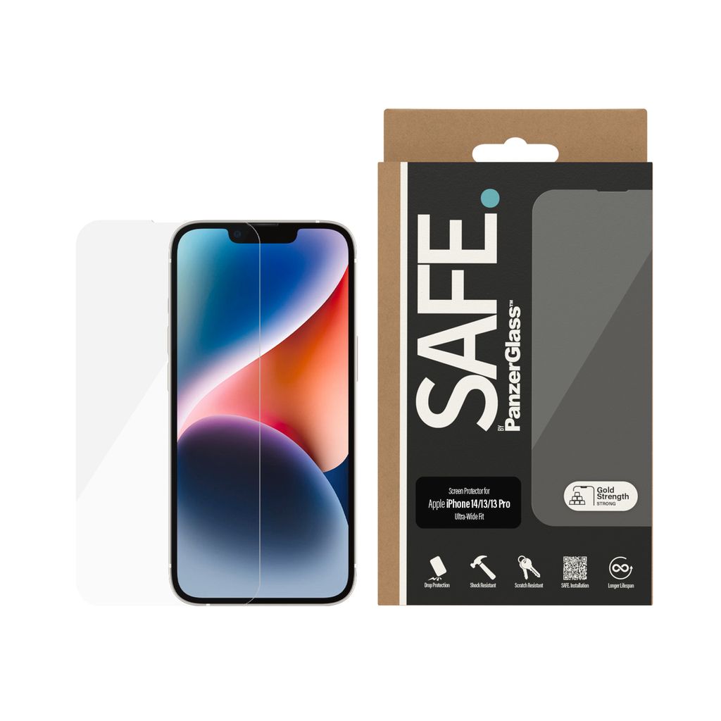 PanzerGlass SAFE. by ® Displayschutz iPhone 14 | 13 | 13 Produktbild 