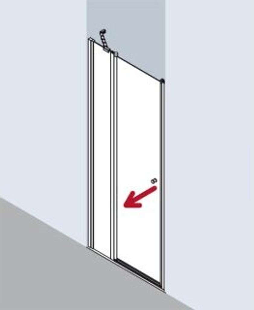 Kermi I2STR075172YK Schwingtür Ibiza 2000 STR 0750x