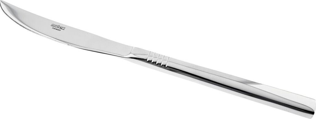 A single knife on a white background.