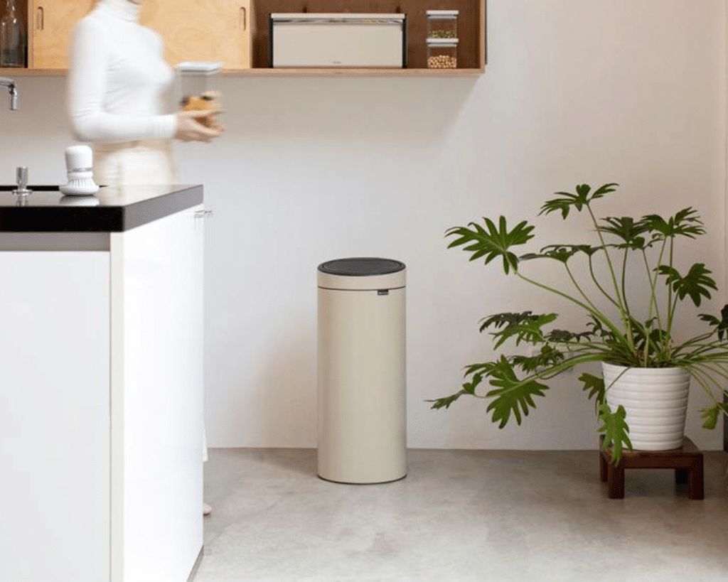 Abfalleimer Touch Bin New 30l Beige