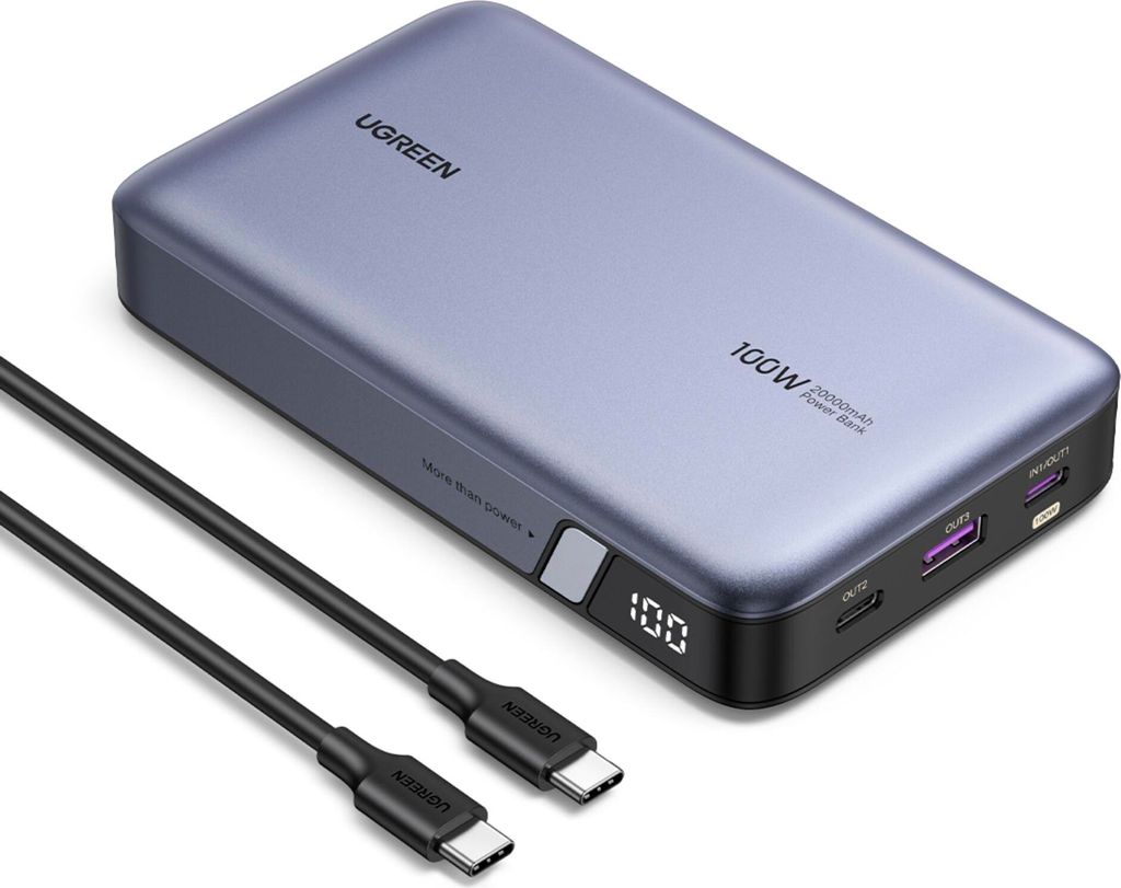UGREEN 20000mAh Powerbank PD 100W Obrázek produktu 