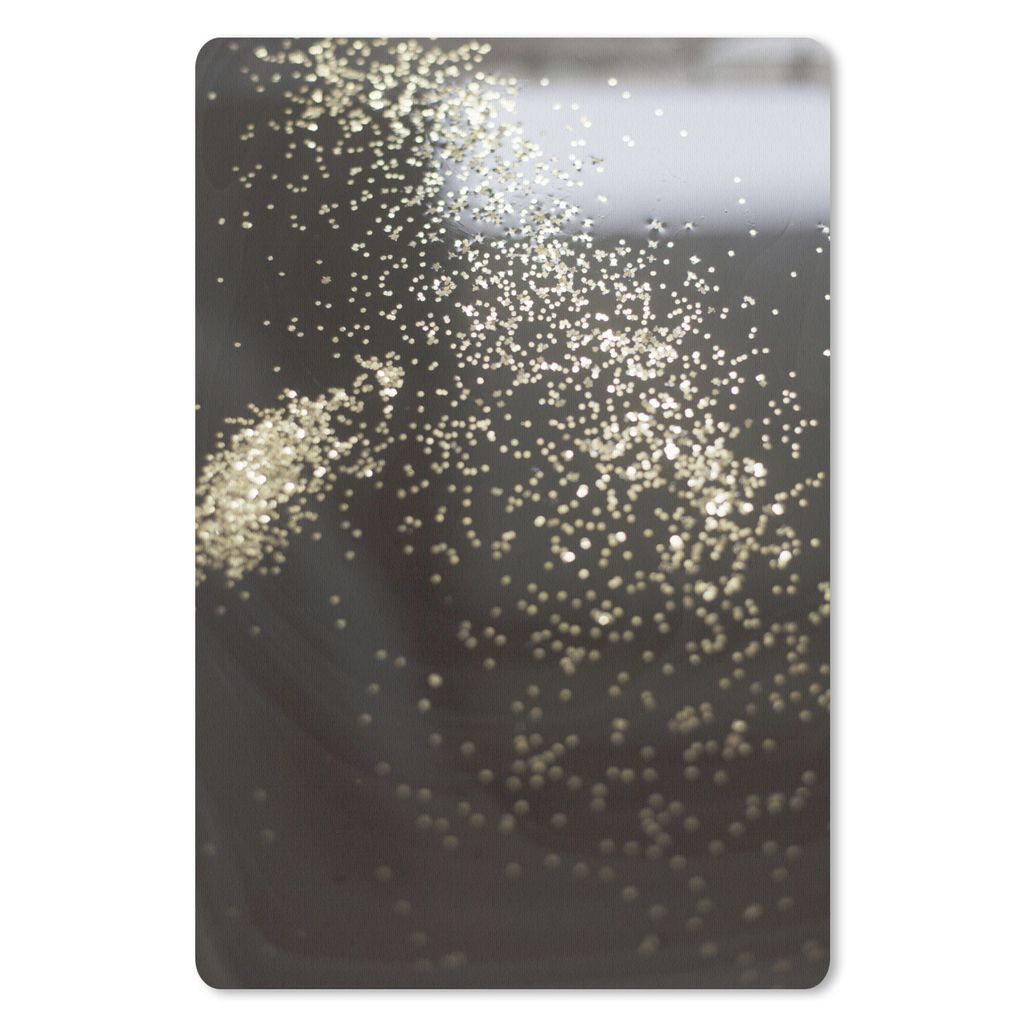 MuchoWow Mauspad Mousepad Marmor - Gold - Schwarz - Luxus 18x27 cm - Mousepads - Maus Mat - Pad - Mausunterlage
