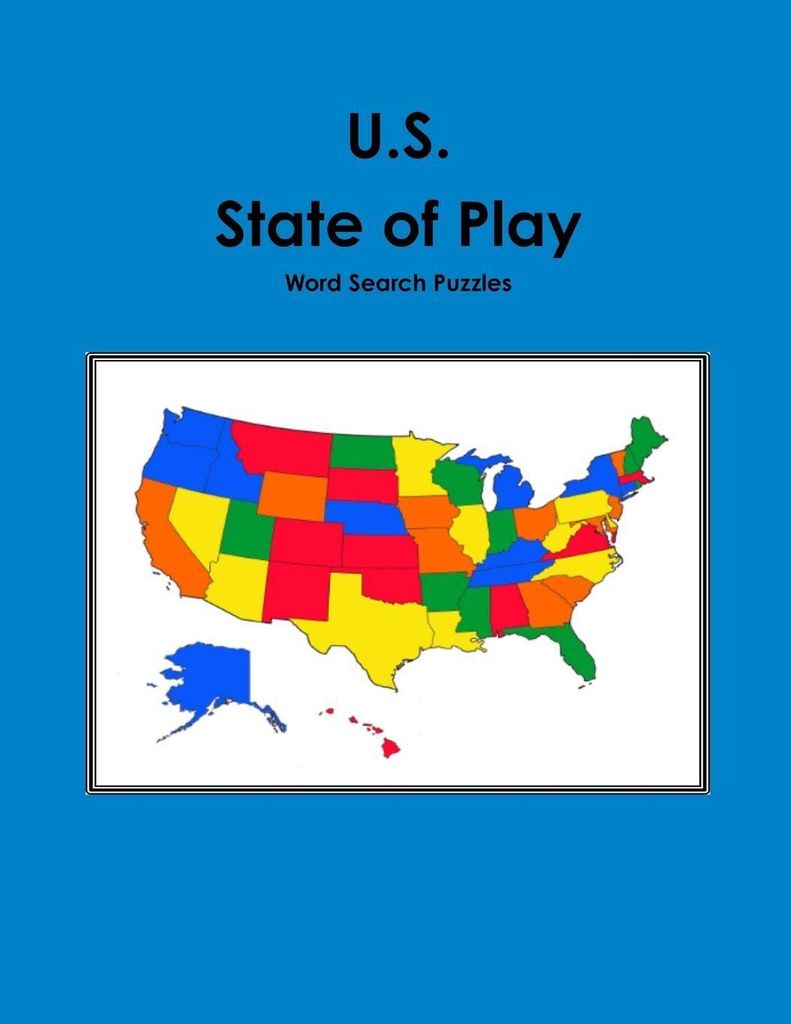 U.S. State of Play Word Search Puzzles