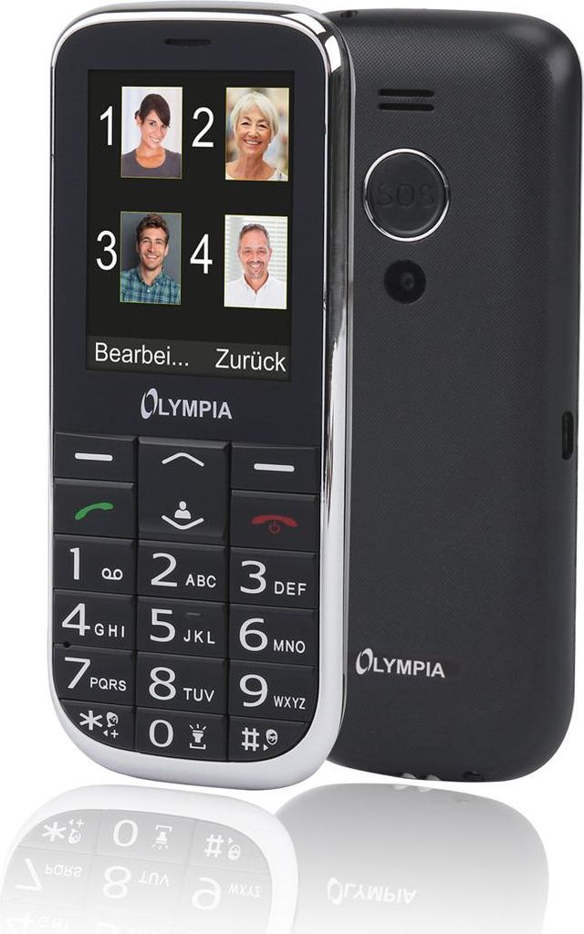Olympia 2219 Mobiltelefon Joy II schwarz extragroße Tasten Image du produit 