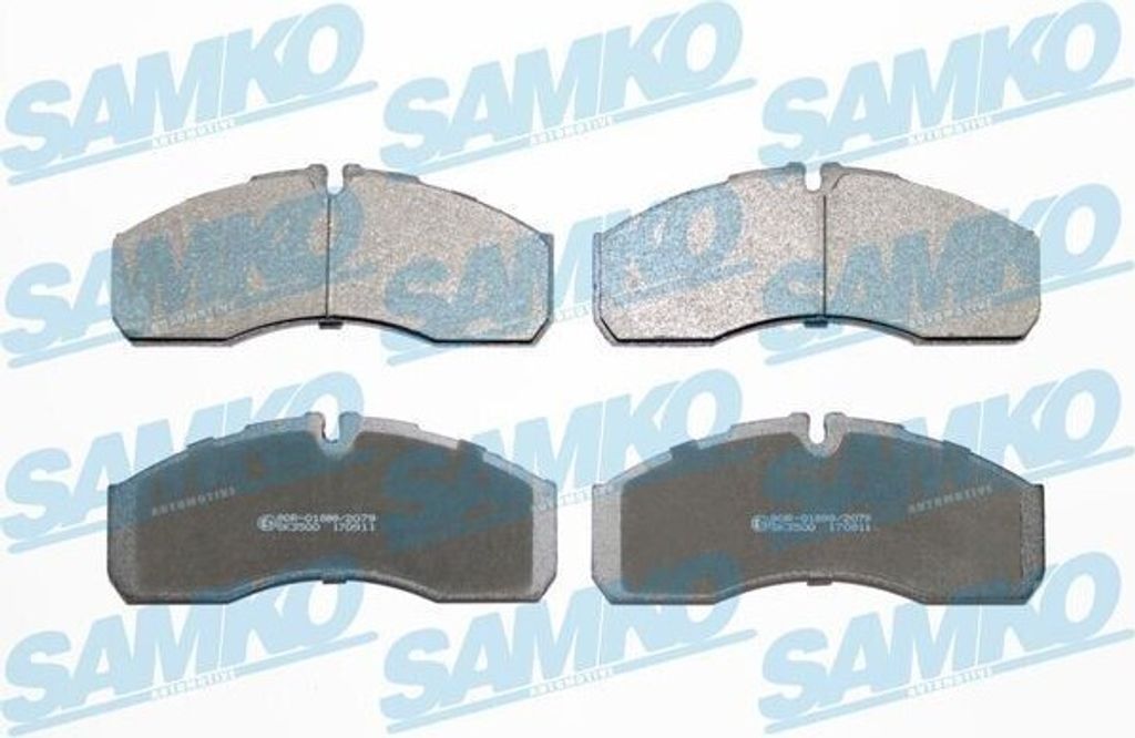 SAMKO Bremsbeläge Satz Bremsklötze für RENAULT Master Pro Kastenwagen (FH) 5SP1109