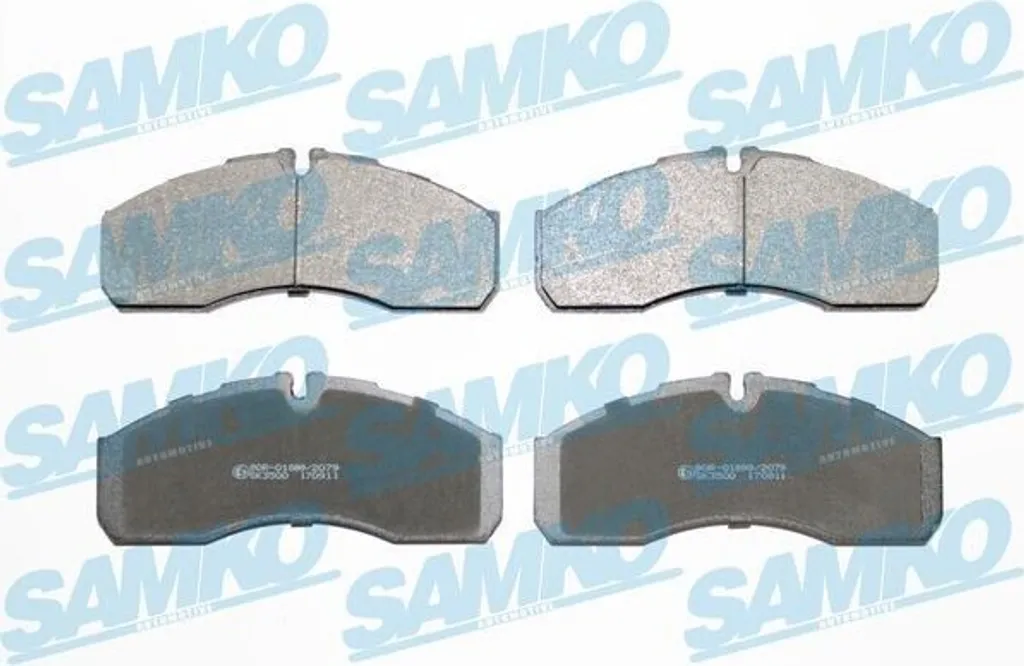 Évitez les bruits de freinage sur Renault Master Pro - Plaquettes SAMKO 5SP1109