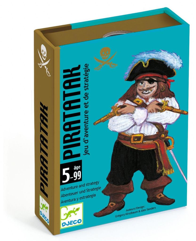 Gioco di carte Piratatak, Djeco Immagine del prodotto 