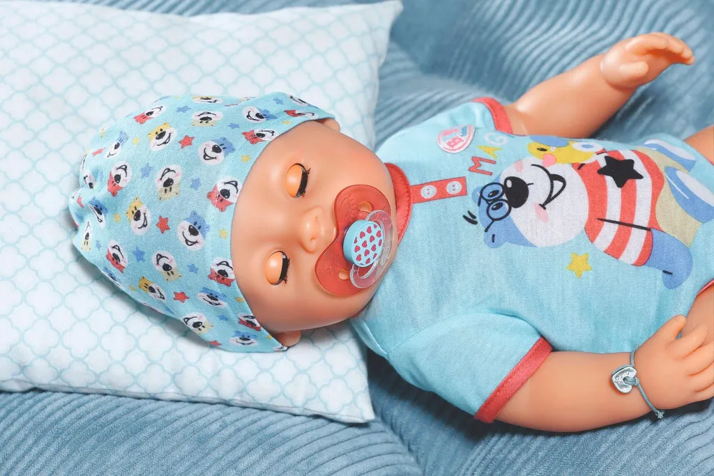 Poupon BABY born Magic Garçon 43 cm : le compagnon pour rassurer l'enfant - 24