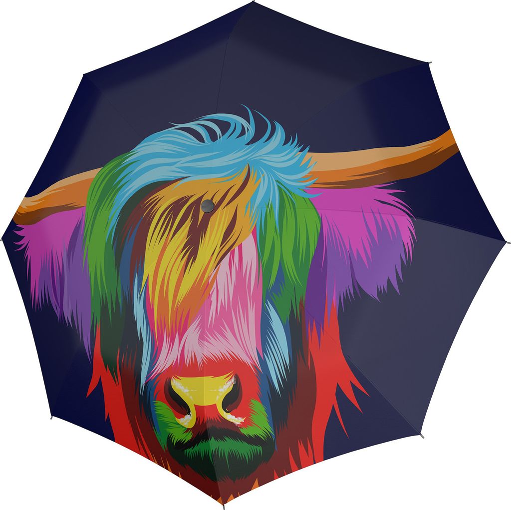 Doppler Modern Art Magic Mini Cattle Automatik Regenschirm 74615727