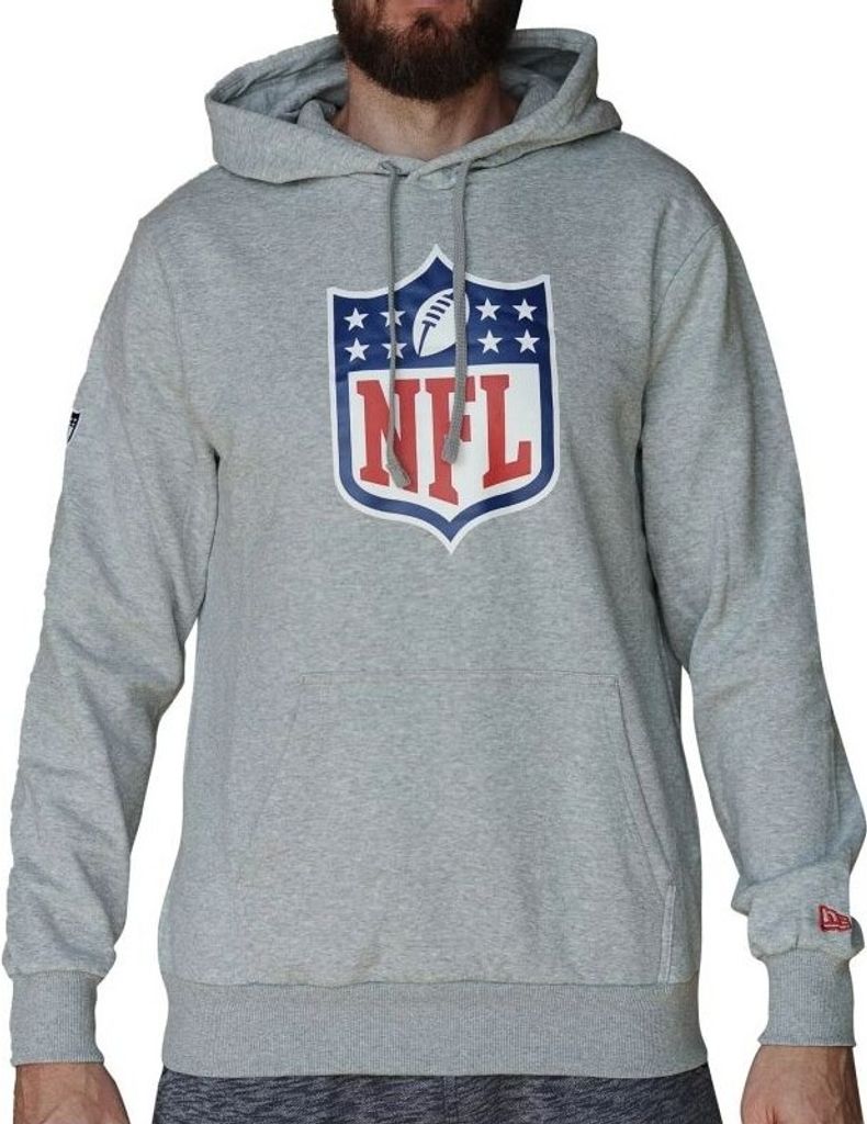 New Era Herren Hoodie NFL Logo grau M