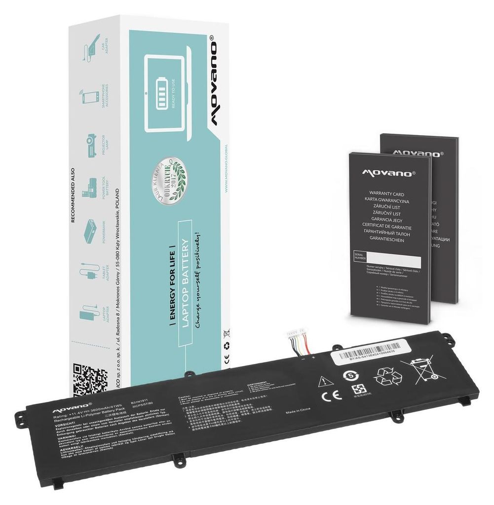 Accu B31N1911 geschikt voor Asus VivoBook Flip 14, X421, Productafbeelding 