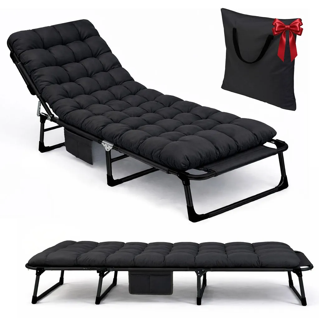 Lit de camp pliable Chillwell Dream avec structure acier renforcée - 11