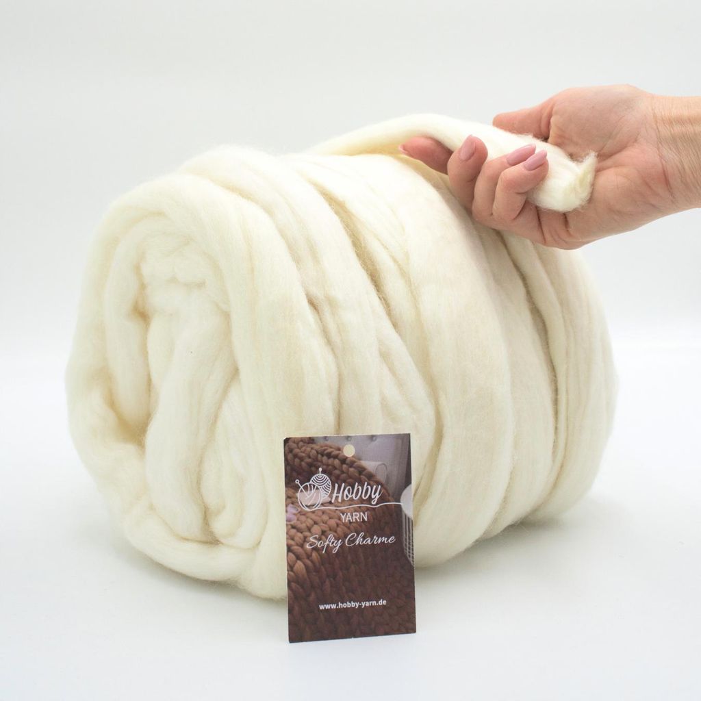 Hobby YARN - Softy Charme – 100% laine, 100g, Laine pour Image du produit 