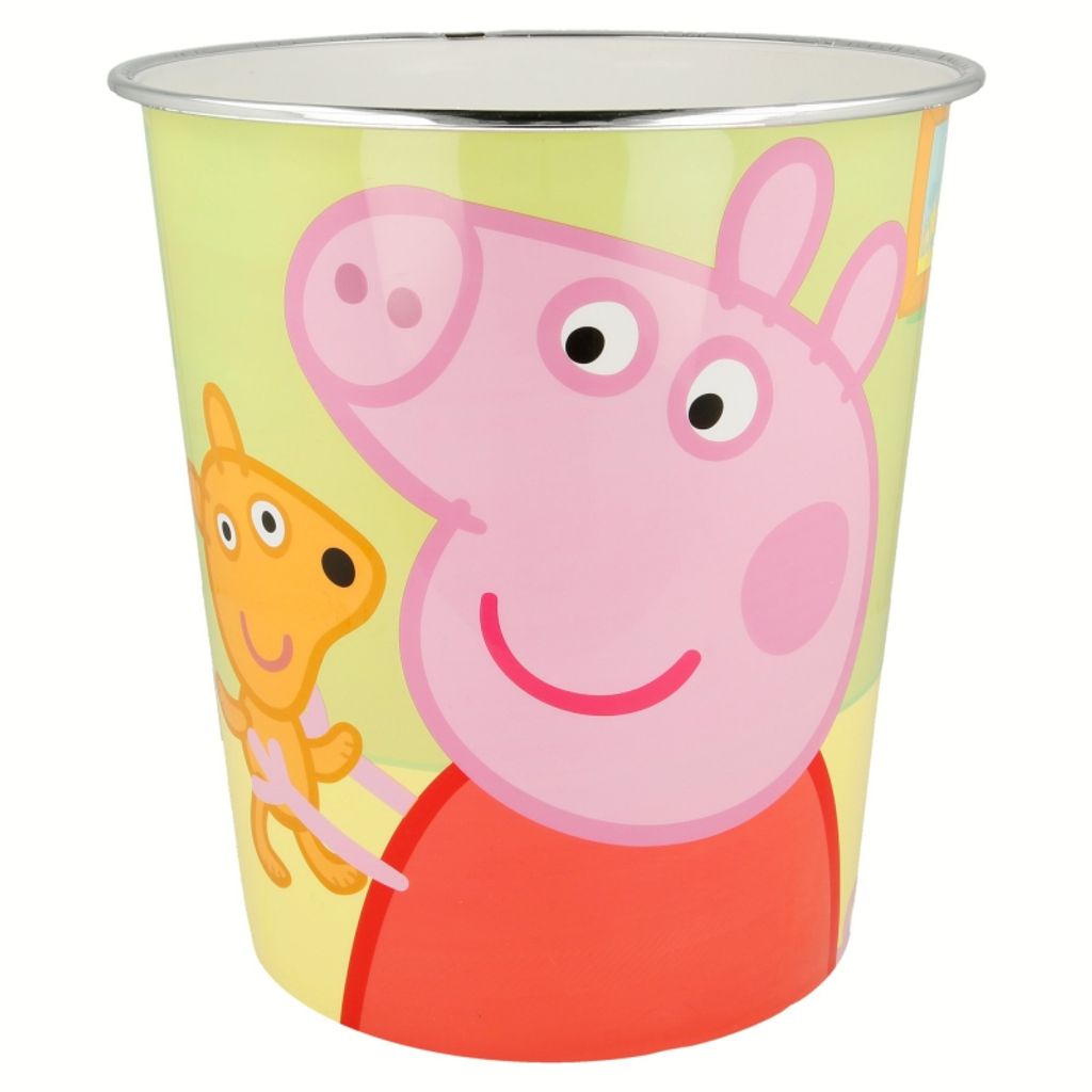 Peppa Pig Kinder Papierkorb Mülleimer