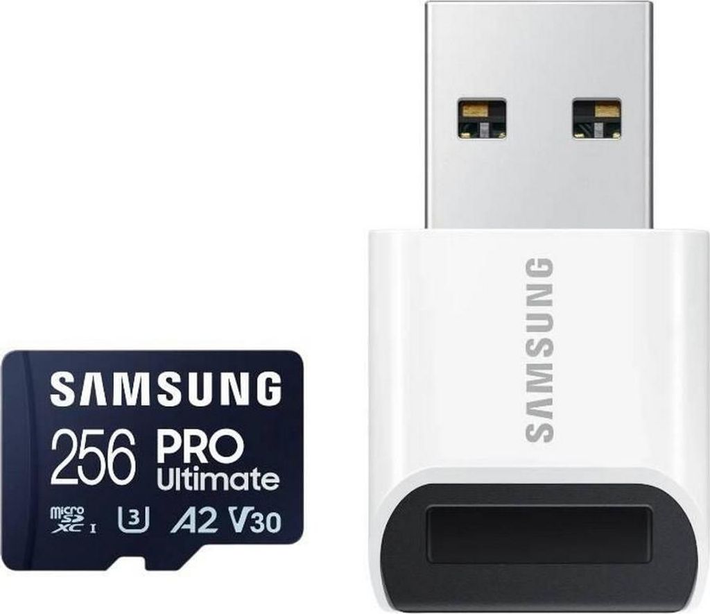 Samsung MB-MY256SB/WW, 256 GB, MicroSDXC, UHS-I, 200 MB/s, Produktbild 