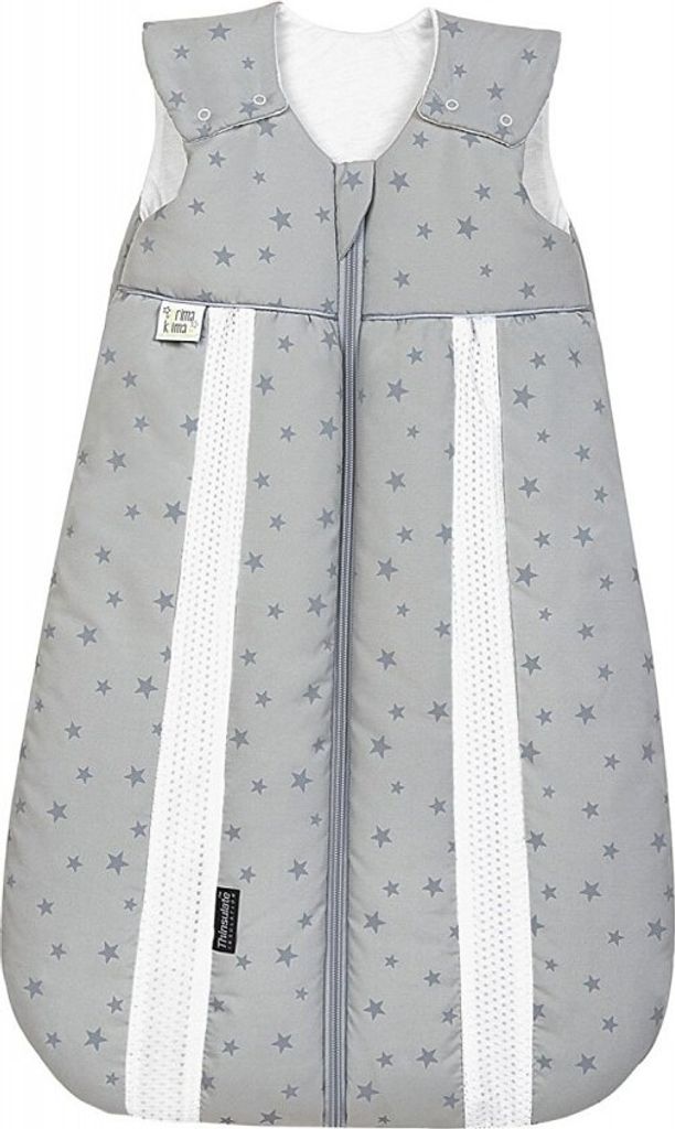 Odenwälder Prima Klima Thinsulate Schlafsack silber, Größe:70