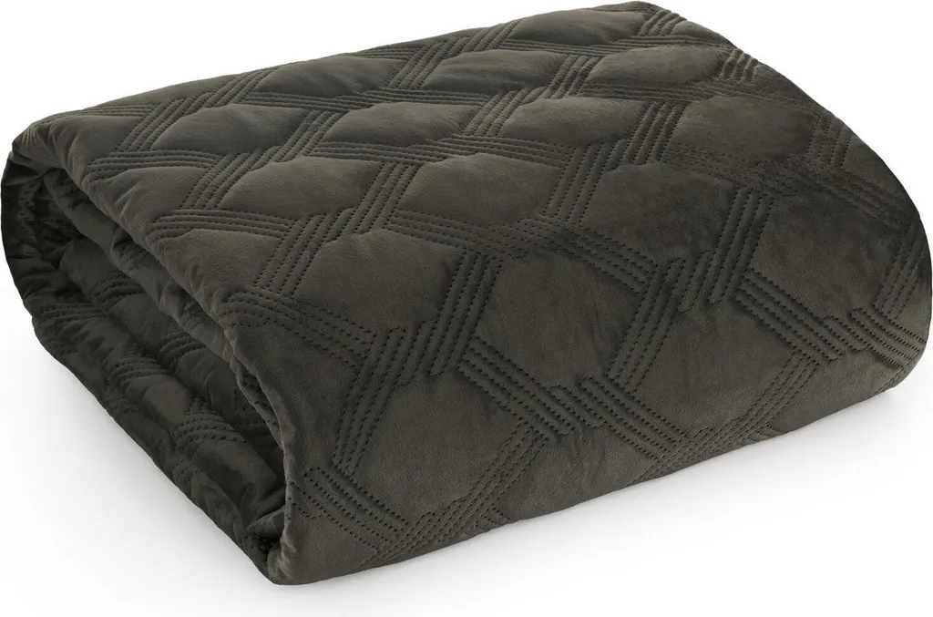 Eurofirany Copriletto Trapuntato 170x210 Acciaio | Offerta Esclusiva