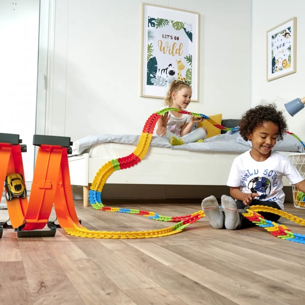 Smoby FleXtreme Superlooping Set Multicolore de 23 Pièces de Construction - 21