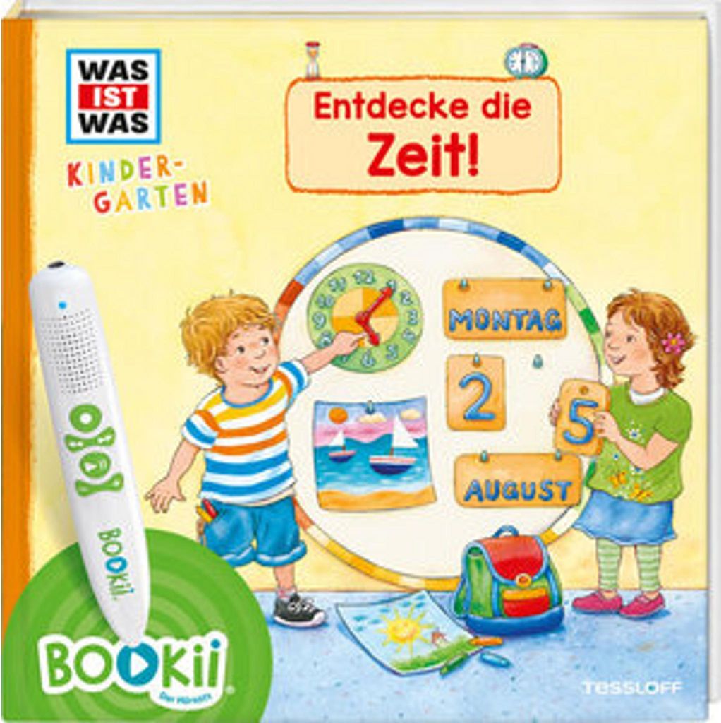 BOOKii® WAS IST WAS Kindergarten Entdecke die Zeit! Produktbild 