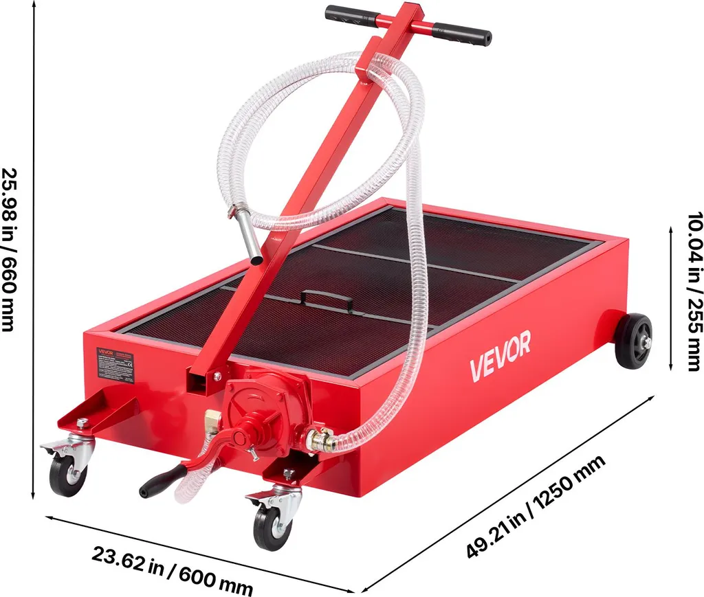 Bac de vidange pour camions et SUV 75,7 L, solution de profil bas pro - 8