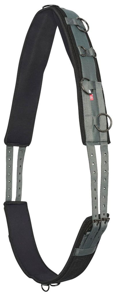Imperial Riding Longiergurt Nylon IRHDeluxe Extra Classic Dark Sage Cob