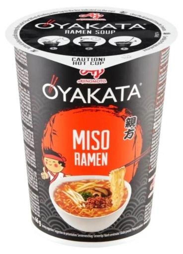 Oyakata Instant Miso Ramen Nudelsuppe Soja 66g Produktbild 