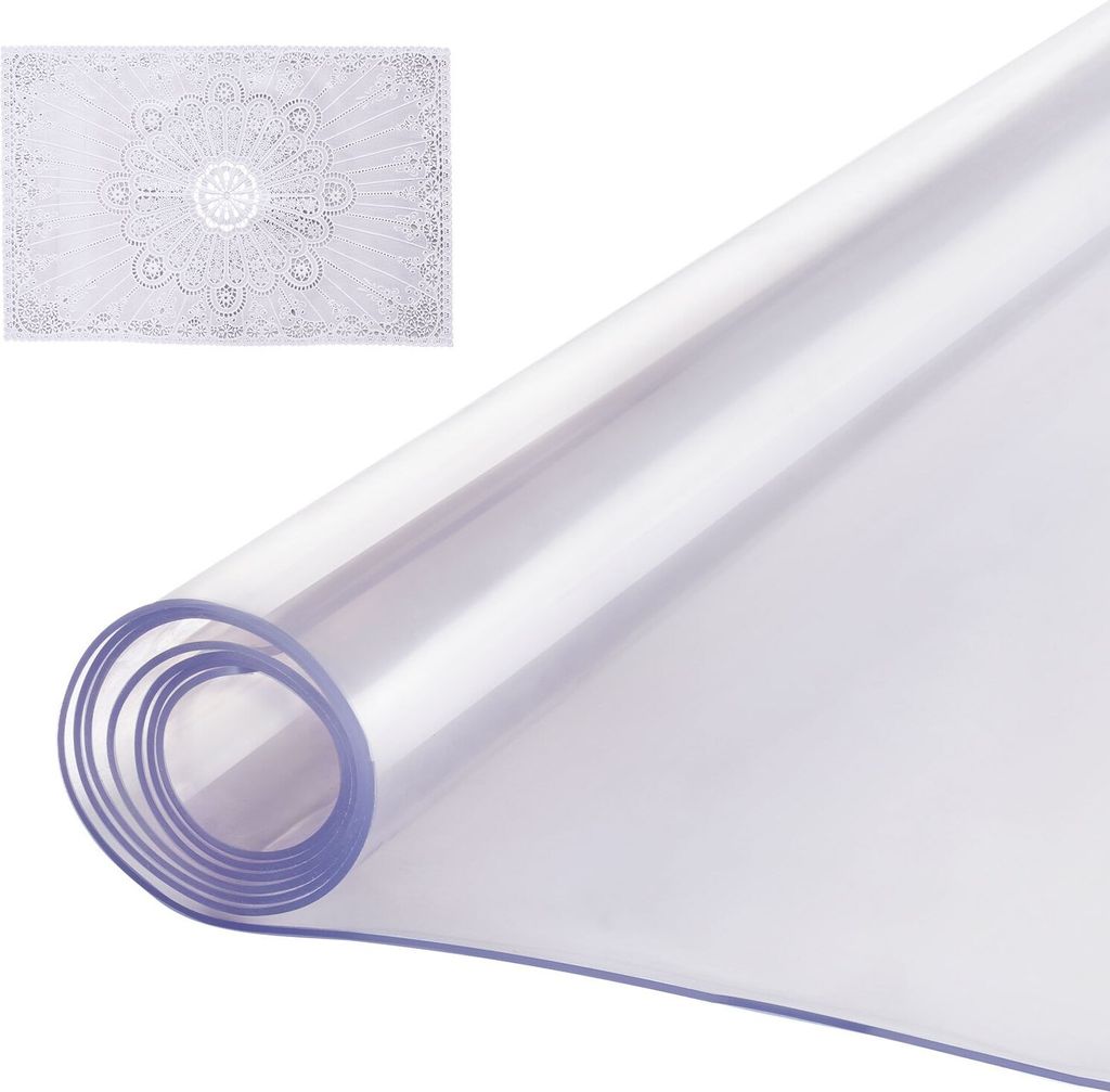 Protection de table en PVC Nappe Film de table 610x1219mm Image du produit 