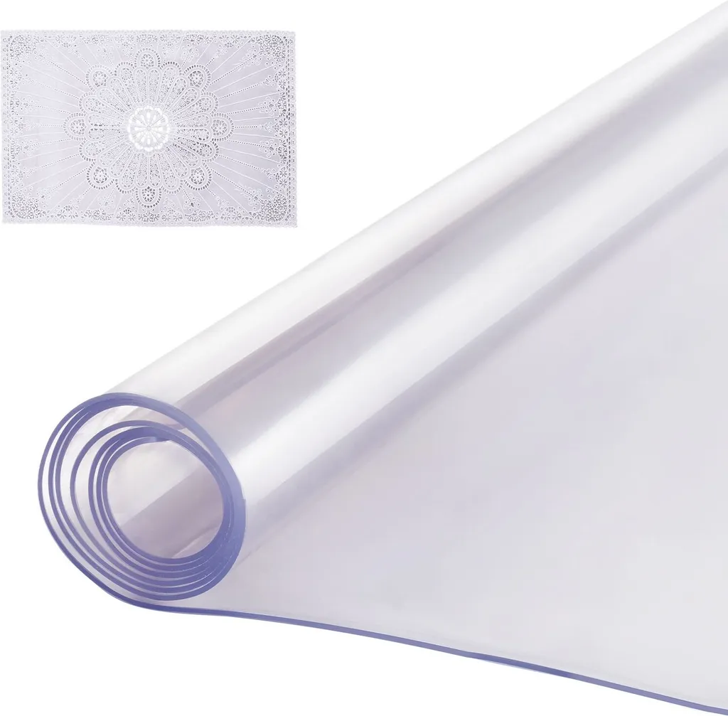 Protection bureau PVC 2mm imperméable 101x152cm film haute résistance