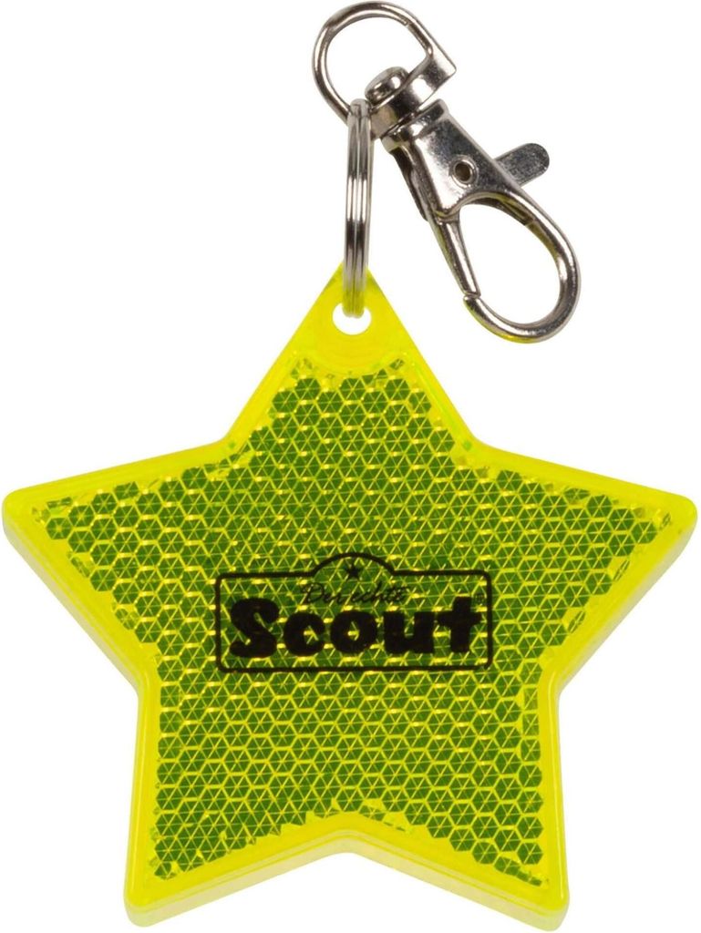 SCOUT Schulranzen Blinker Stern gelb Produktbild 