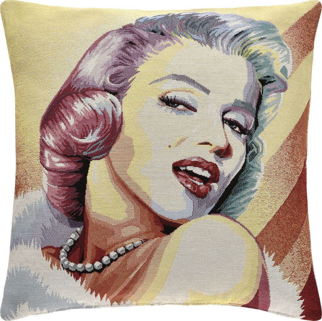 pad home Kissenhülle Legend Marilyn Bunt 45x45 cm Produktbild 