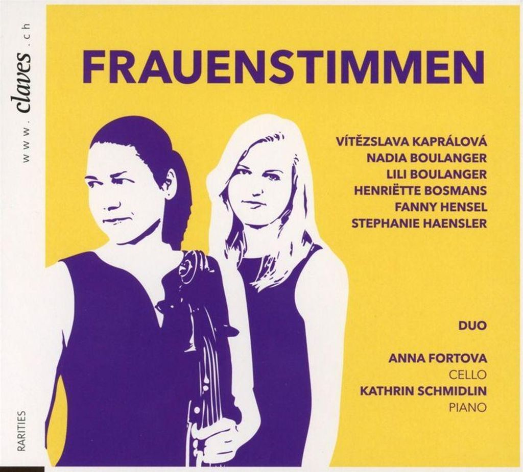 Anna Fortova : Anna Fortova/Kathrin Schmidlin: Frauenstimmen CD (2021)