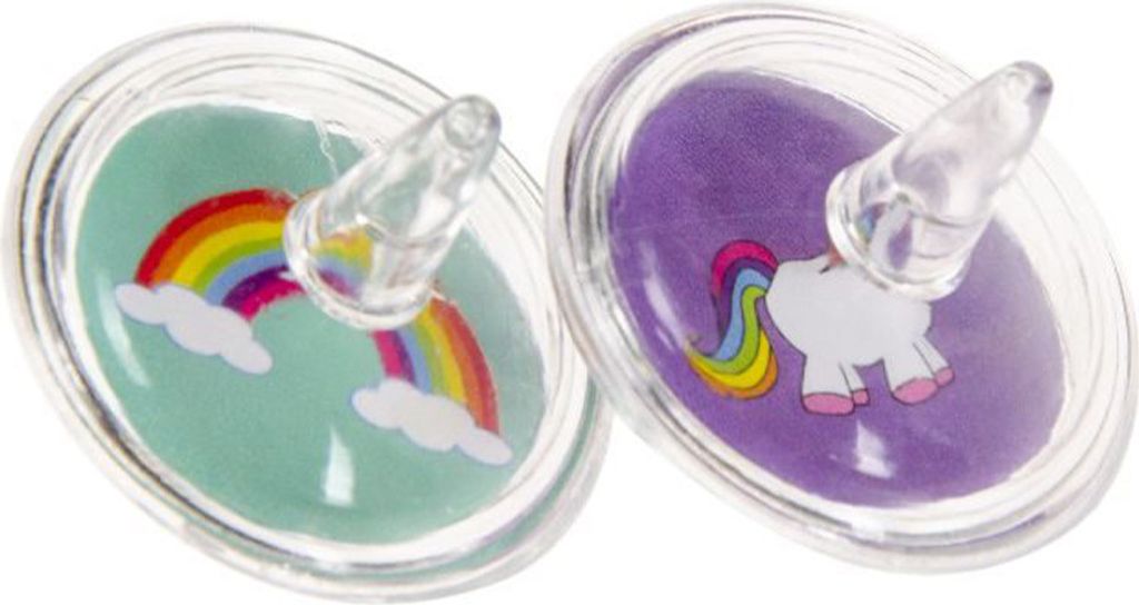 Mini Kreisel Einhorn "12er Pack" - ca. 3,5 cm