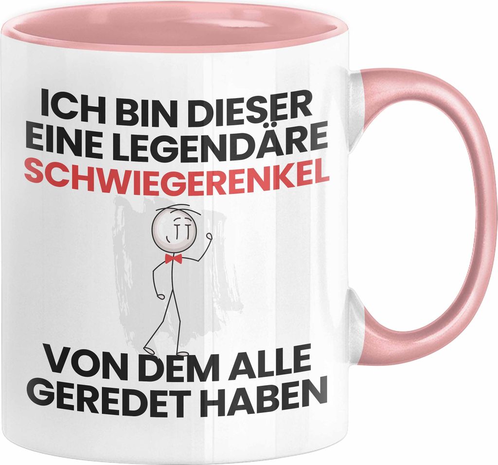 Schwiegerenkel Geschenk Tasse Lustige Geschenkidee Geburtstag für Schwiegerenkel Ich Bin Dieser Legendäre Schwiegerenkel Von Dem Alle Geredet Hab...