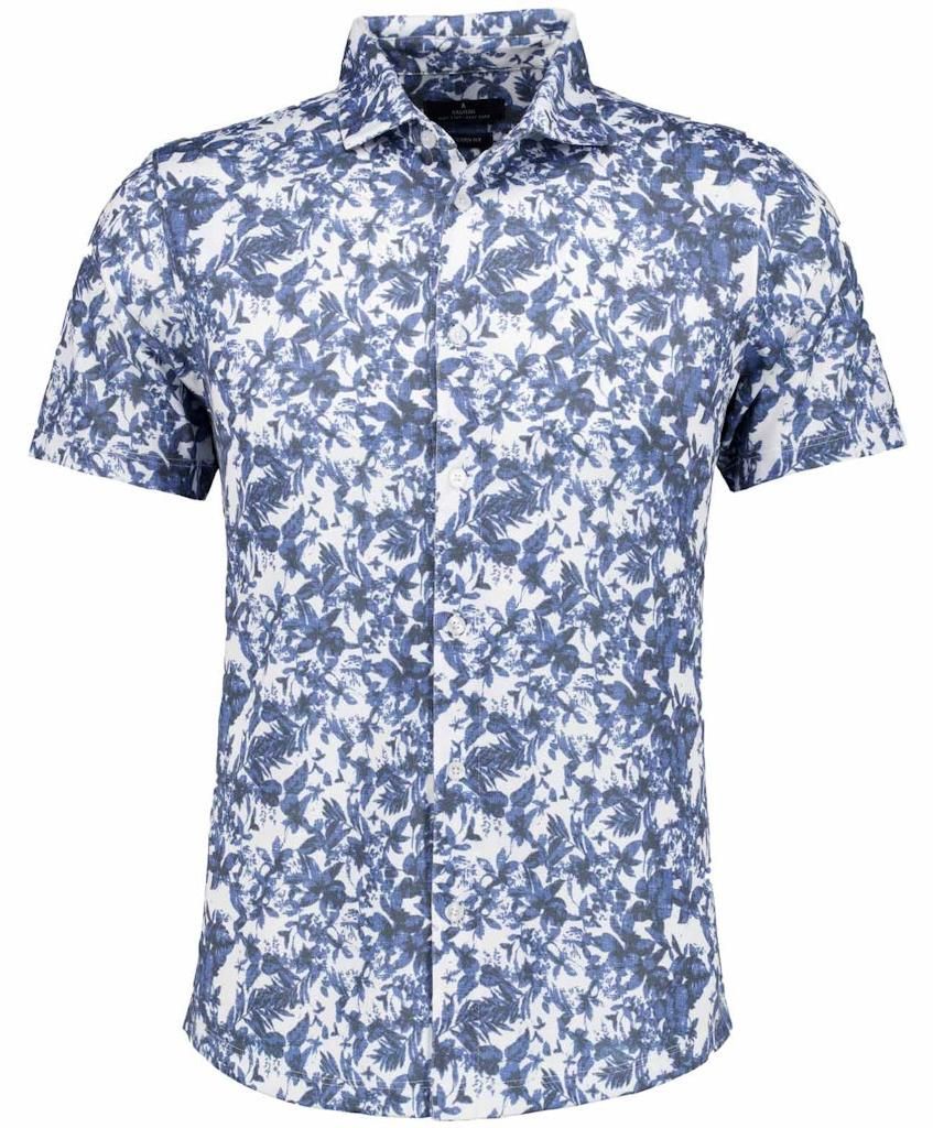 Ragman Softknit-Hemd mit Print, kurzarm 5437290