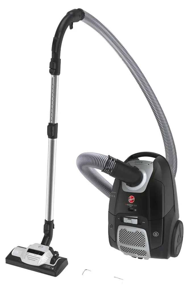 Aspirateur avec sac performant Hoover H-ENERGY 500 Gris 3,5 L 700 W