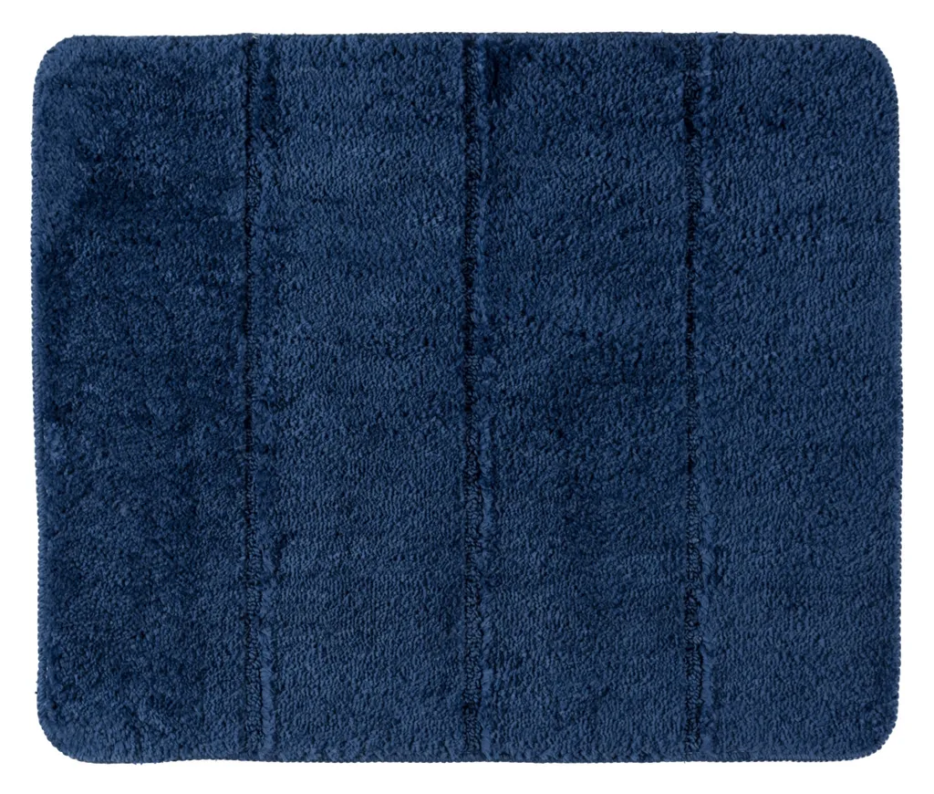 WENKO Tappeto Bagno Marine 55x65 cm: Morbidezza per il Tuo Bagno Ospiti
