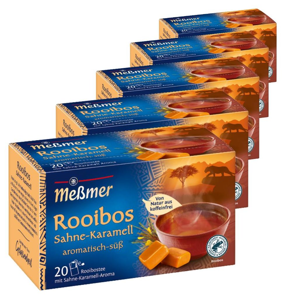 Herbata Meßmer Rooibos Karmelowa aromatyczna słodka Zdjęcie produktu 