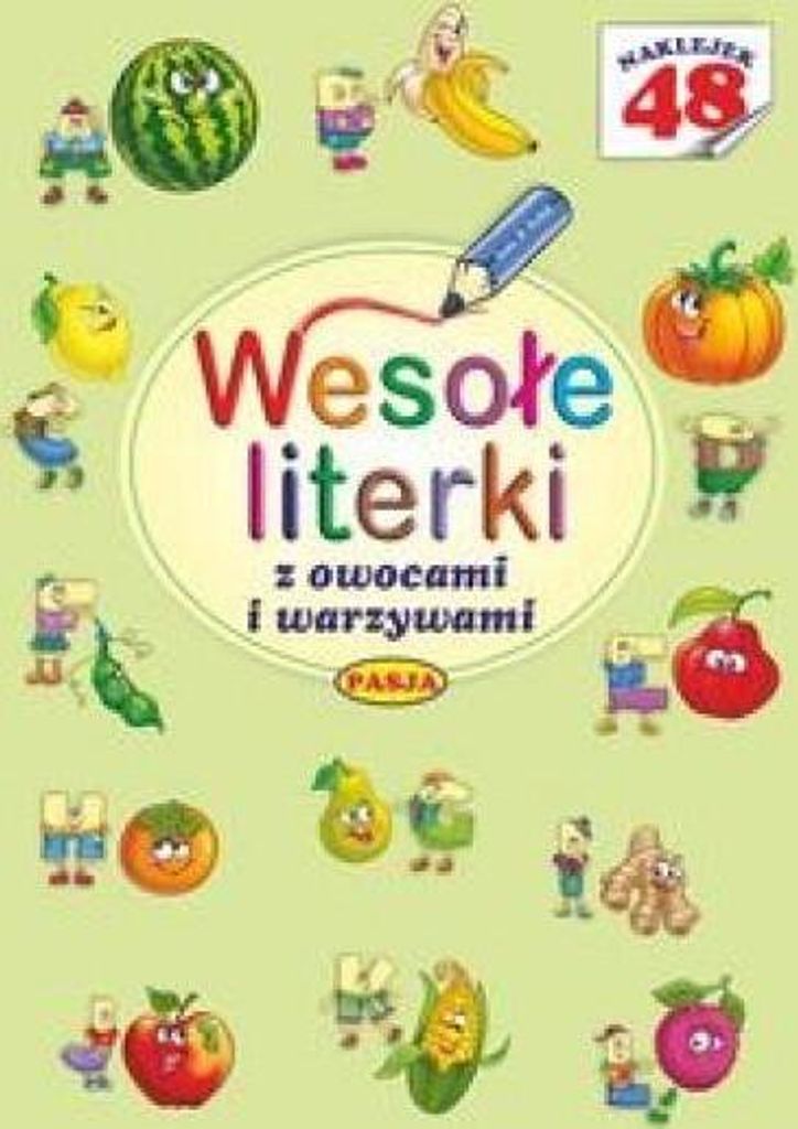 Weso³e literki z owocami i warzywami Mariola Budek (Buch auf Polnisch)