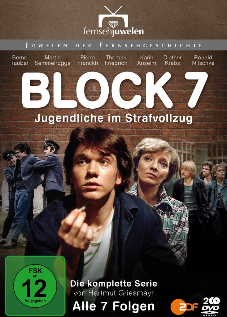Block 7 - Jugendliche im Strafvollzug - Die komplette Serie (Teil 1-7) (2 DVDs)