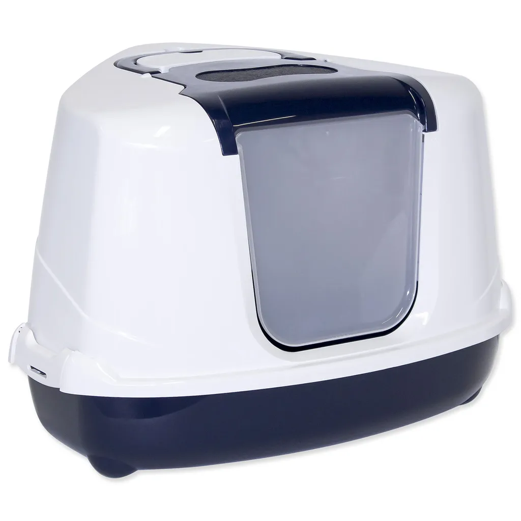 Maison de toilette MAGIC CAT Jumbo coin bleu 59 cm pour grand chat