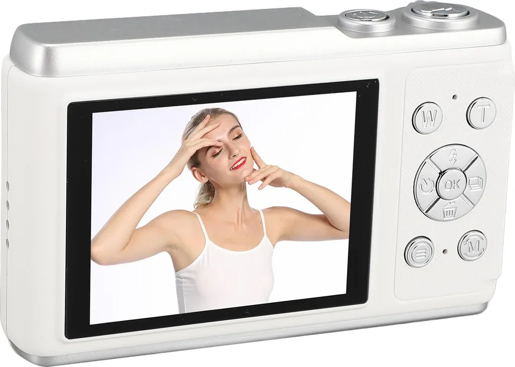 Fotocamera 4K 50MP Vlogging: Schermo 2.8" e Zoom 16X per TikTok