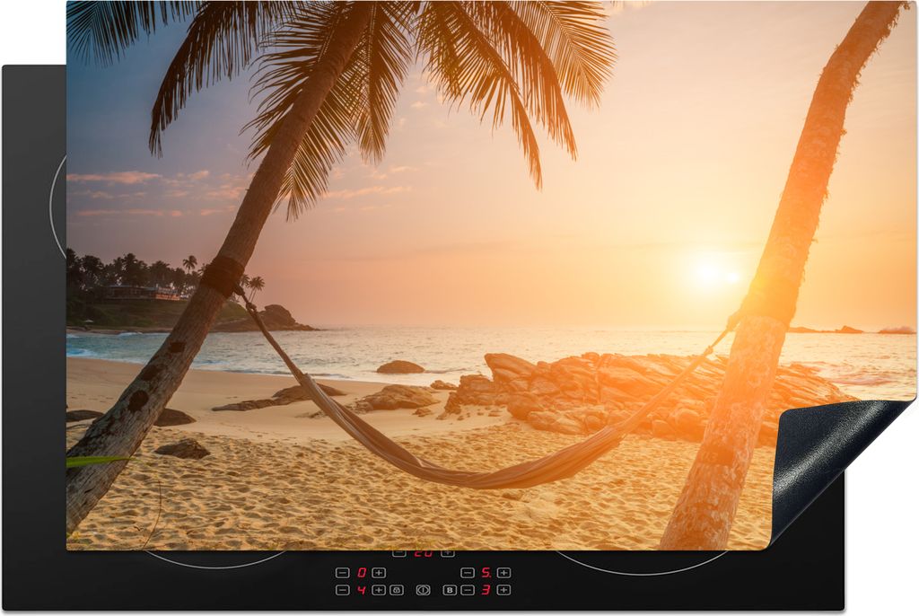 KitchenYeah© Herdabdeckplatte Sommer - Sonnenuntergang - Produktbild 