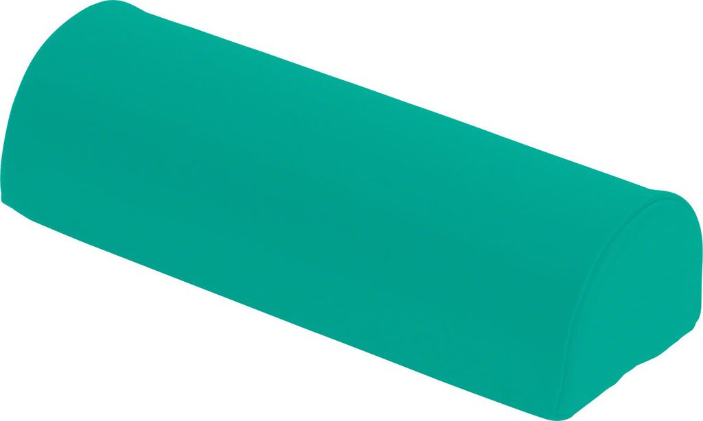 Dreiviertelrolle Lagerungsrolle Lagerungskissen mit Kunstlederbezug 40x15 cm