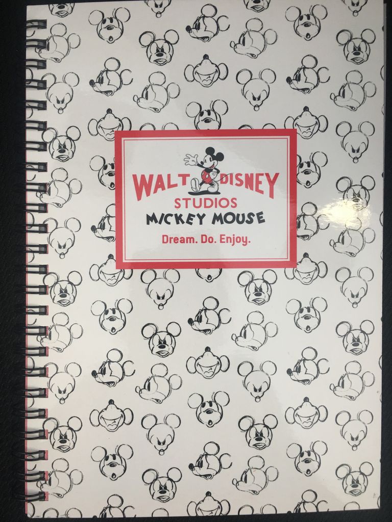 Notizblock DIN A5 liniert - Walt Disney - Mickey Mouse
