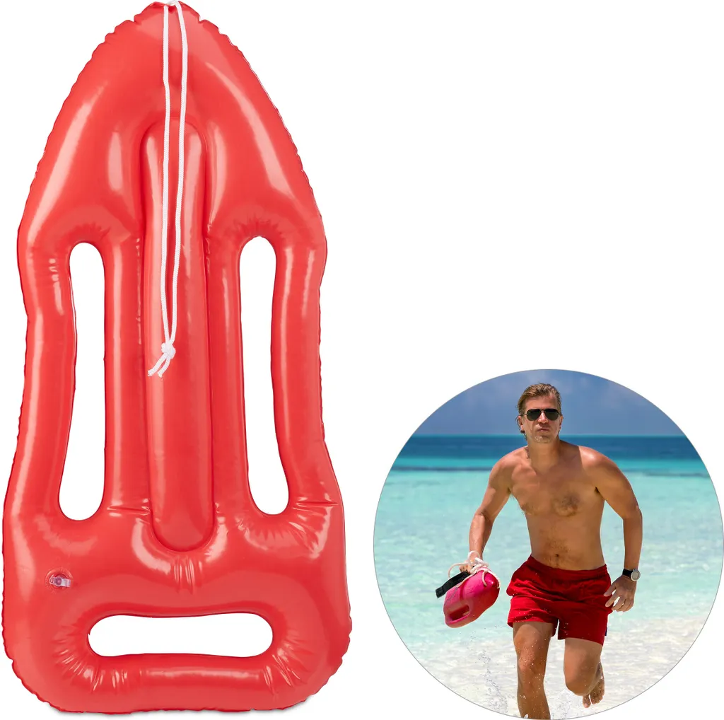 Bouée de sauvetage gonflable Relaxdays lot de 10 accessoires de fête