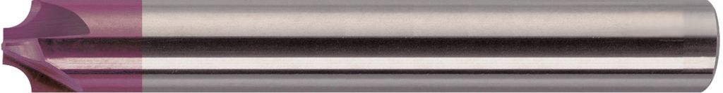 FORMAT Viertelkreisfräser VHM TIALN R 5,0 mm, Schneidstoff:VHM, Radius:1,50 mm