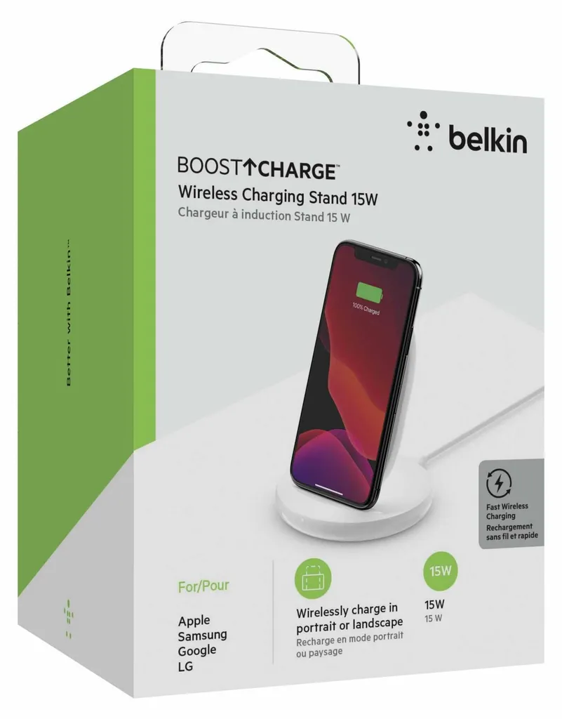 Prise murale USB Belkin BOOST↑CHARGE - Chargeur intérieur blanc pur
