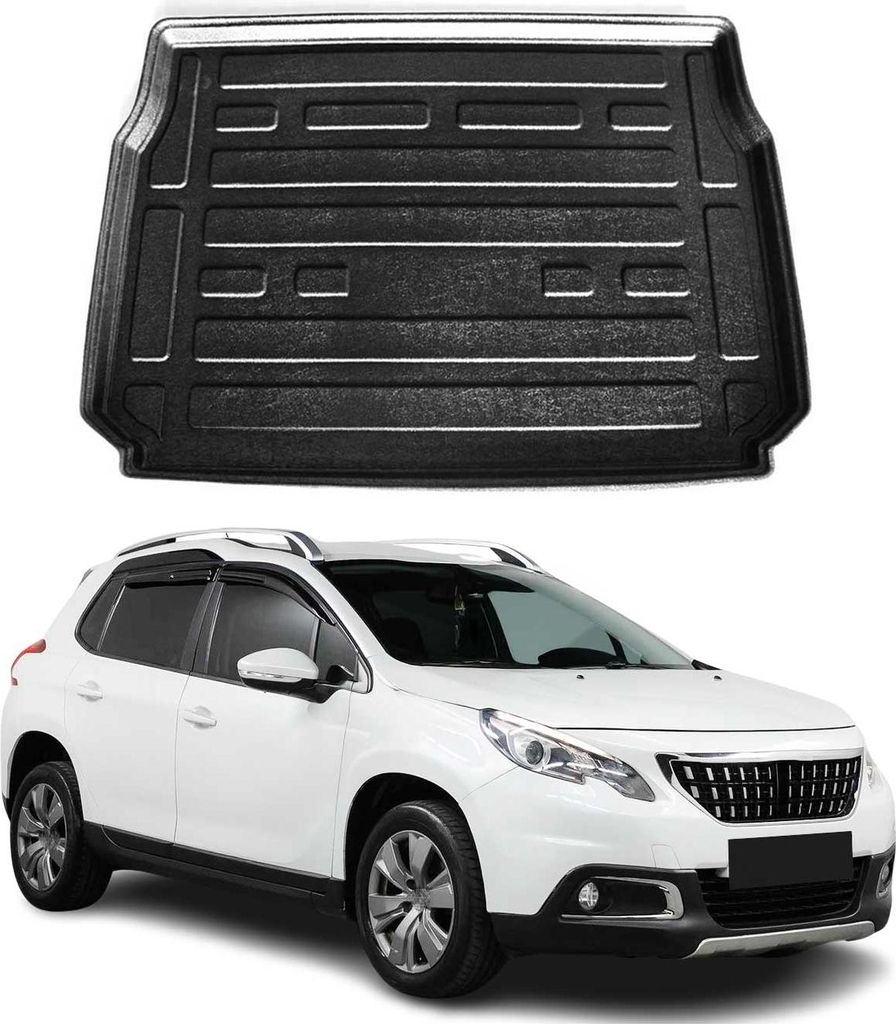Bac de coffre pour Peugeot 2008 2013-2025 caoutchouc TPE Image du produit 